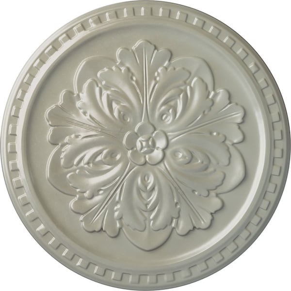 Ekena Millwork Emeryville Ceiling Medallion, Hand-Painted Flash Copper, 16 7/8"OD x 5/8"P CM16ERFCS - main